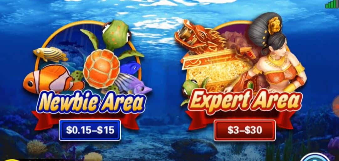 BK8 Fishing Game Menu