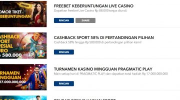 Bonus Freebet Keberuntungan Live Casino di BK8