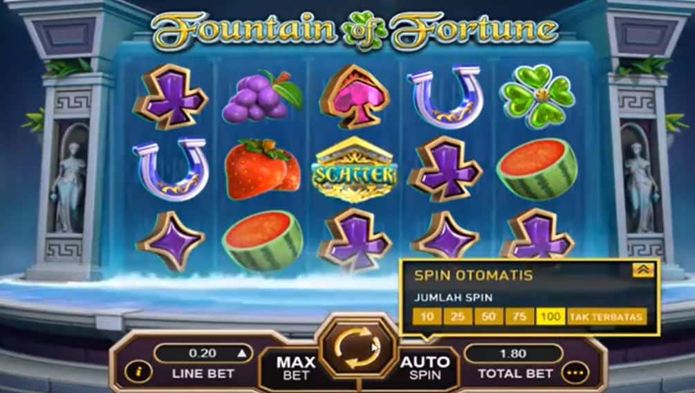 Fountain of Fortune slot game