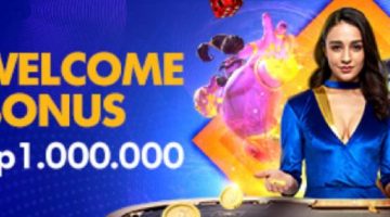 welcome bonus Rp1.000.000