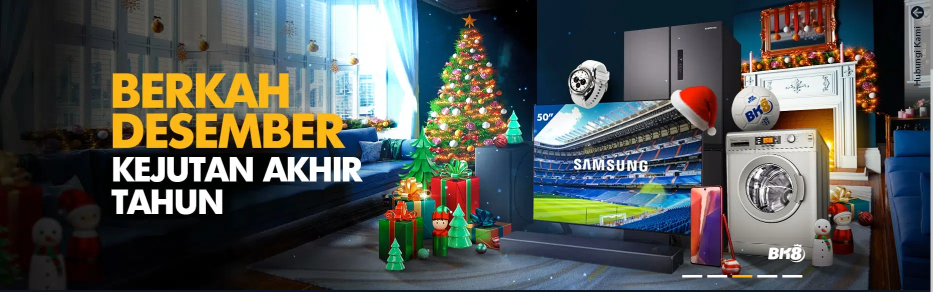 Promo Kejutan Berkah Desember Akhir Tahun di BK8