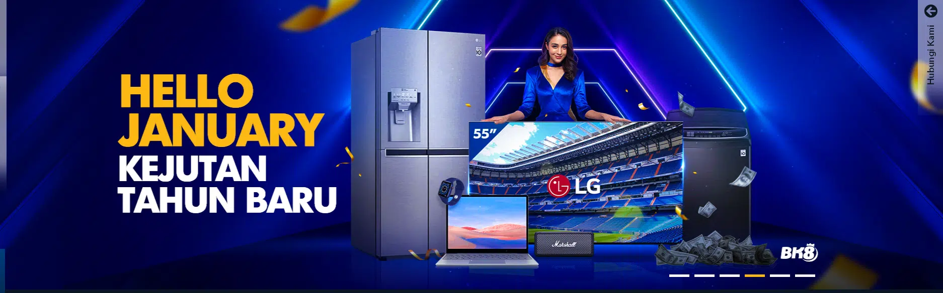 Keseruan Promo Judi Online Hello January di BK8