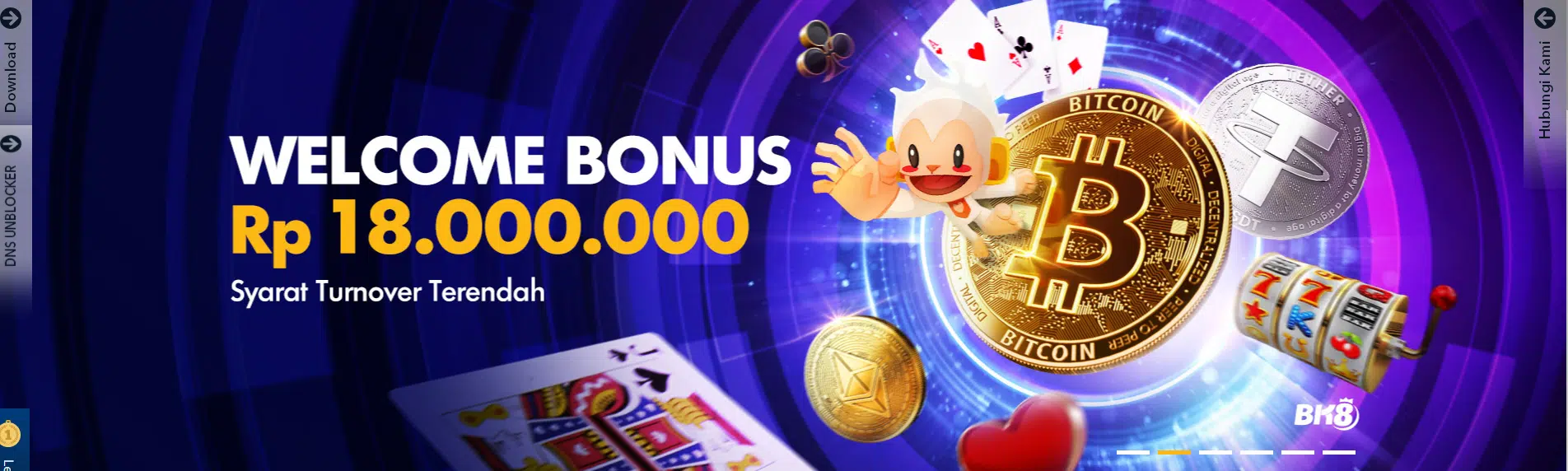 Bonus Tahun Baru BK8: Welcome Bonus Hingga 18 Juta Rupiah