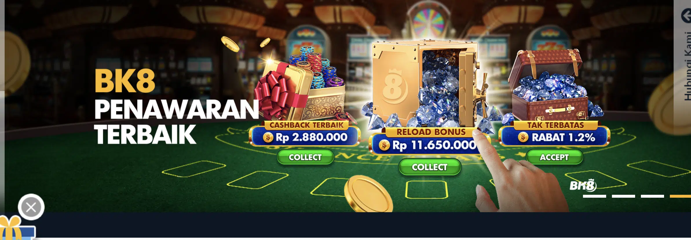 BK8 Promo: 77 Hyper Slot, Rasakan Keseruan main Slot Online!