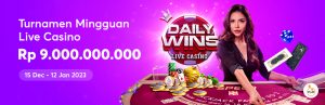 Turnamen BK8: Pragmatic Play Live Casino Turnamen Mingguan
