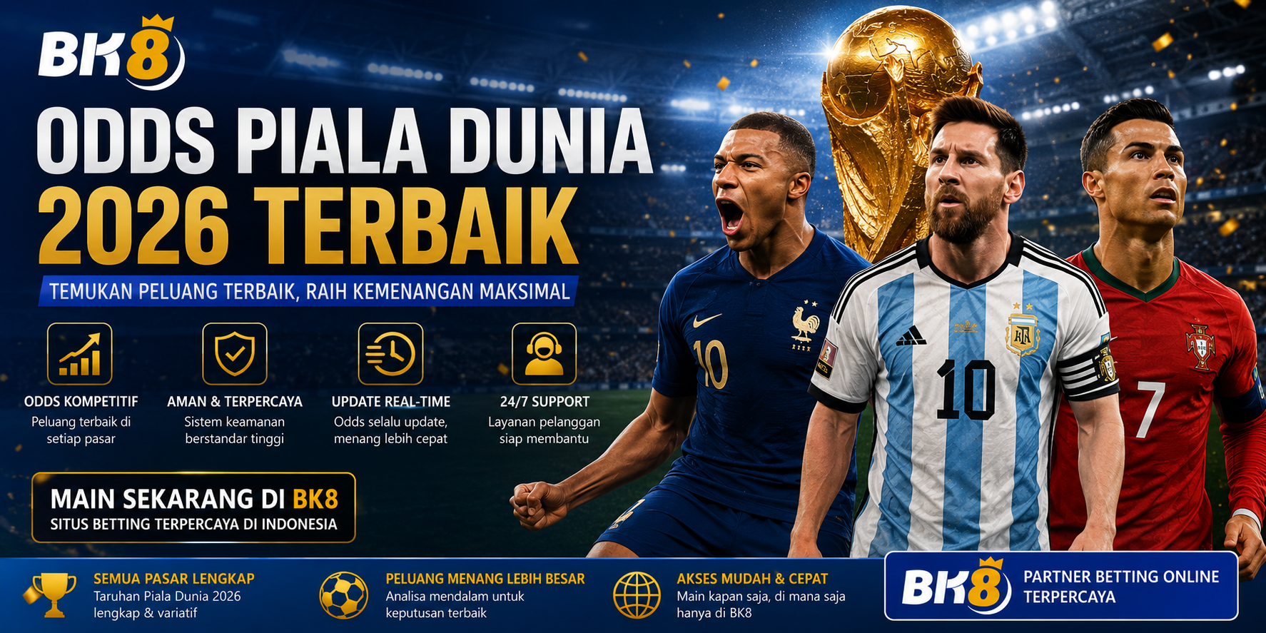 odds piala dunia 2026 terbaik